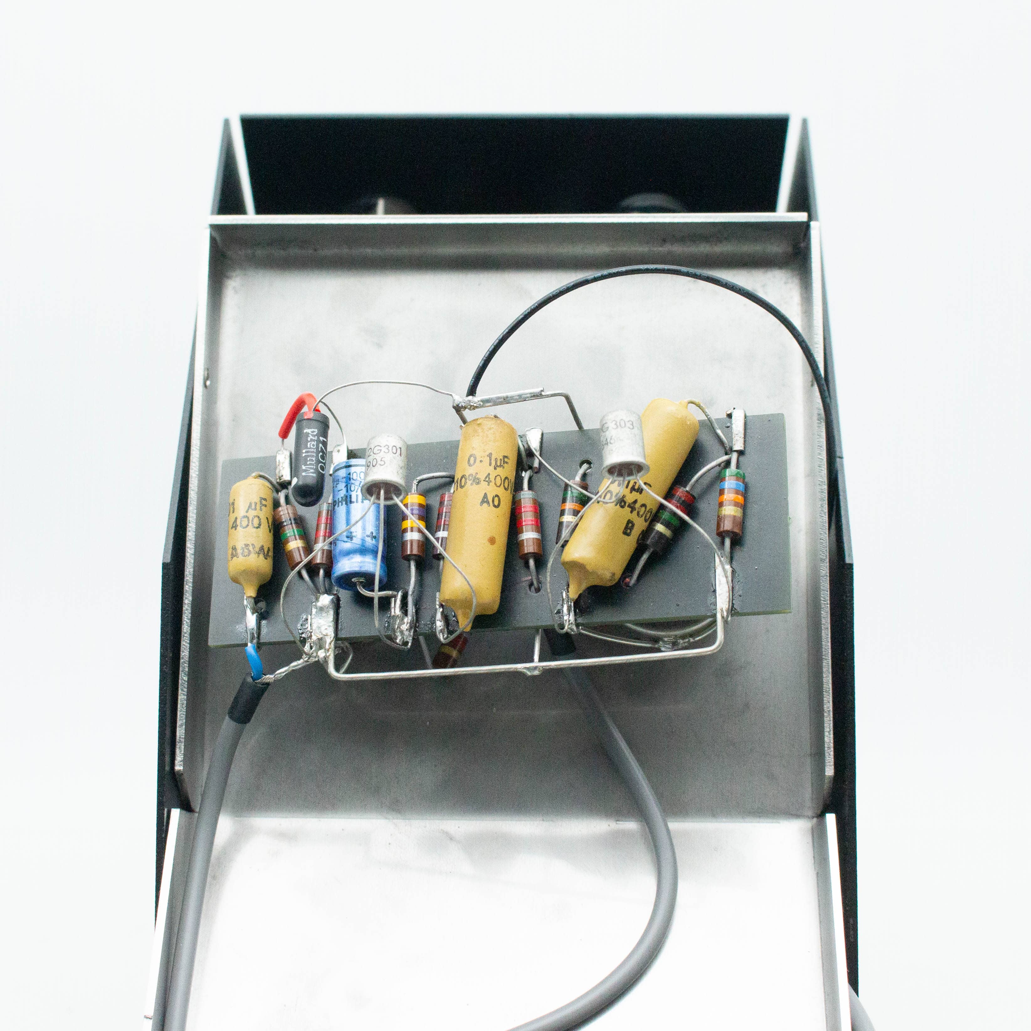 MKI Fuzz Polished Aluminum #62 OC71 / 2G301 / 2G303: エフェクター