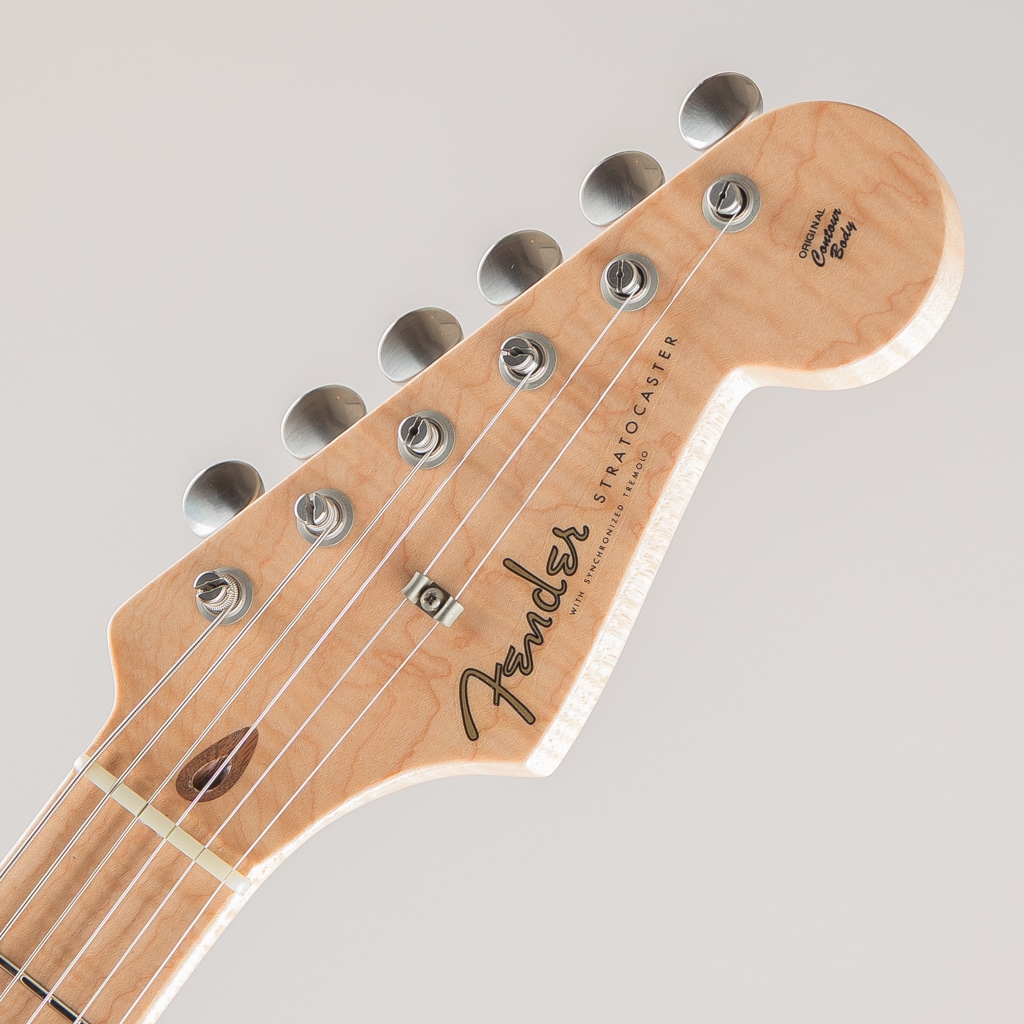 MBS Active Stratocaster NOS Pewter "EC" Style "5A Flame Maple Neck" 2021