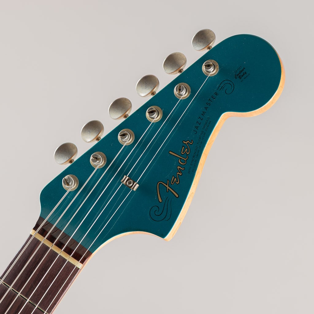 1962 Jazzmaster Journeyman Relic Matching Head/Ocean Turquoise Metallic