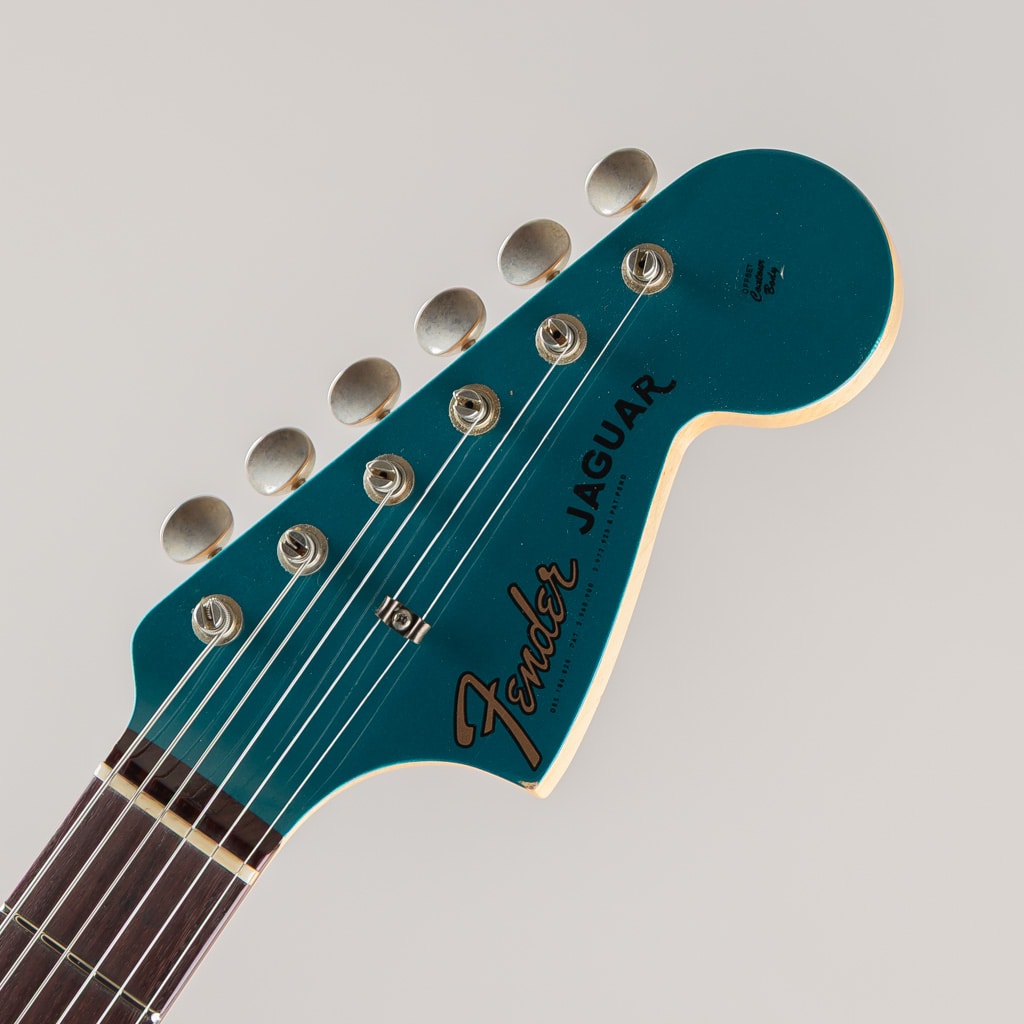 1962 Jaguar Journeyman Relic Matching Head/Ocean Turquoise Metallic