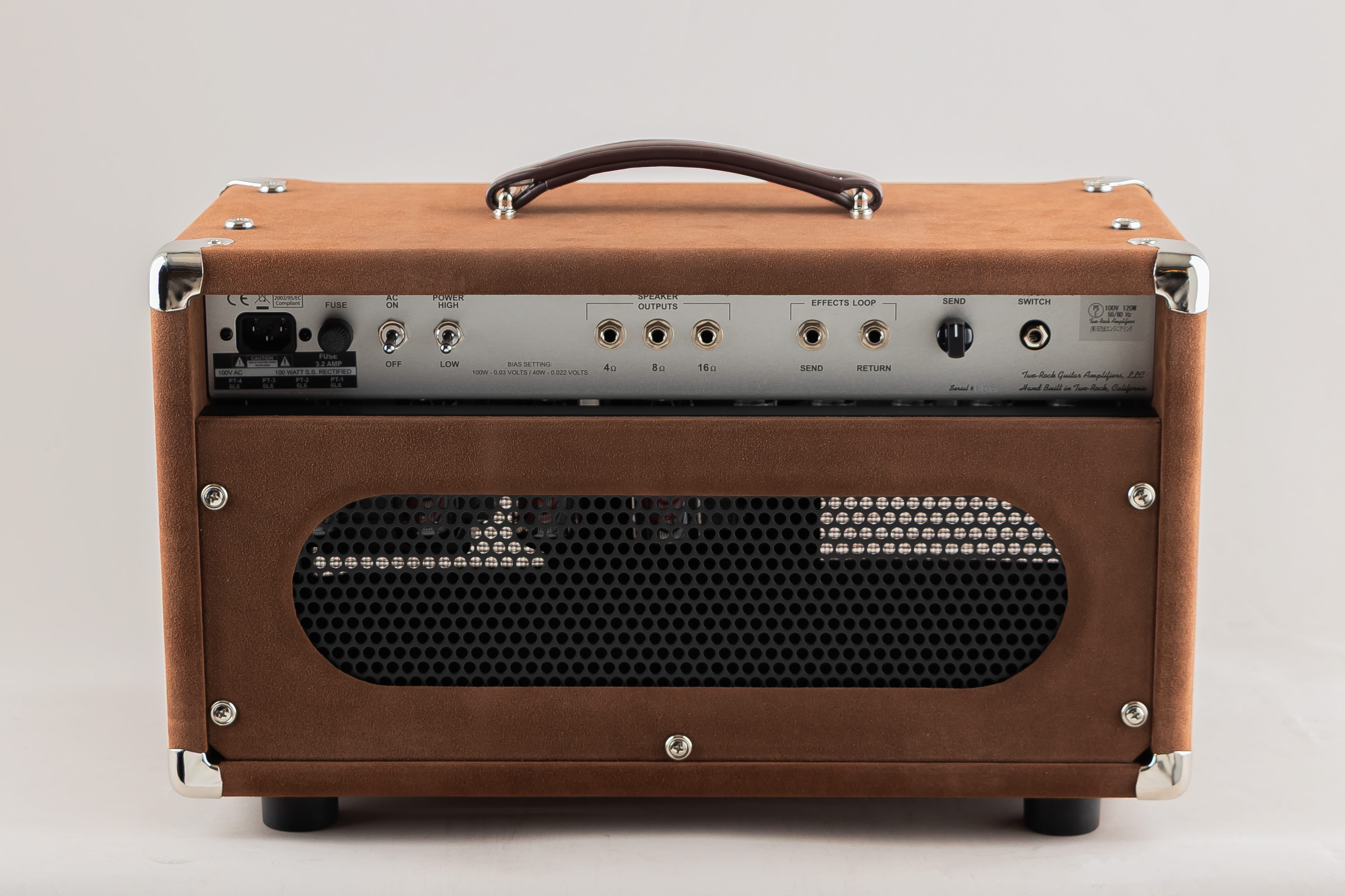 Bloomfield Drive 100Watt Head w/1x12CB /Brown Suede