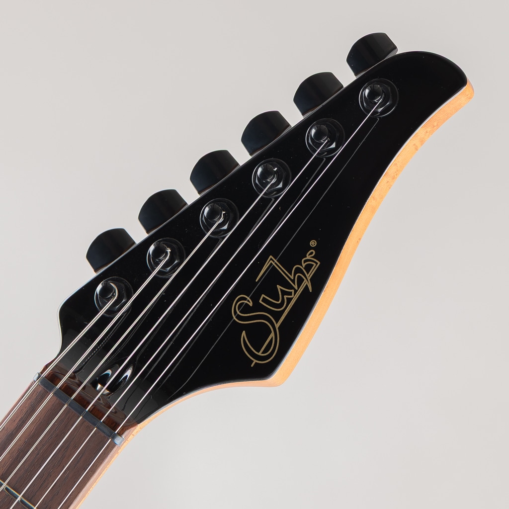 Custom Modern T Antique Black w/Alder Body/3A Roasted Birdseye