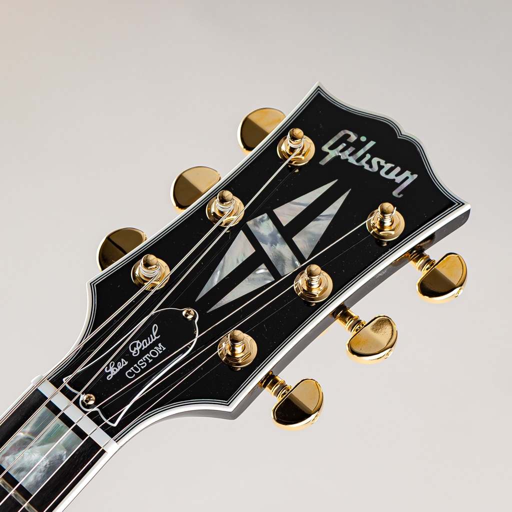 Les Paul Custom Ebony Exposed Zebra PUs Gloss【S/N:CS404298】