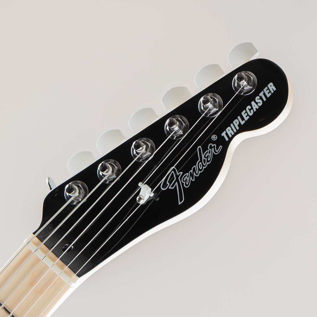 Jack White Triplecaster Telecaster/Black/Maple Fingerboard