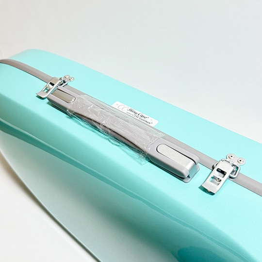 【新色入荷】C.C.シャイニーケース ユーフォニアム用ケース/パステルブルー パステルブルー Low Brass Center