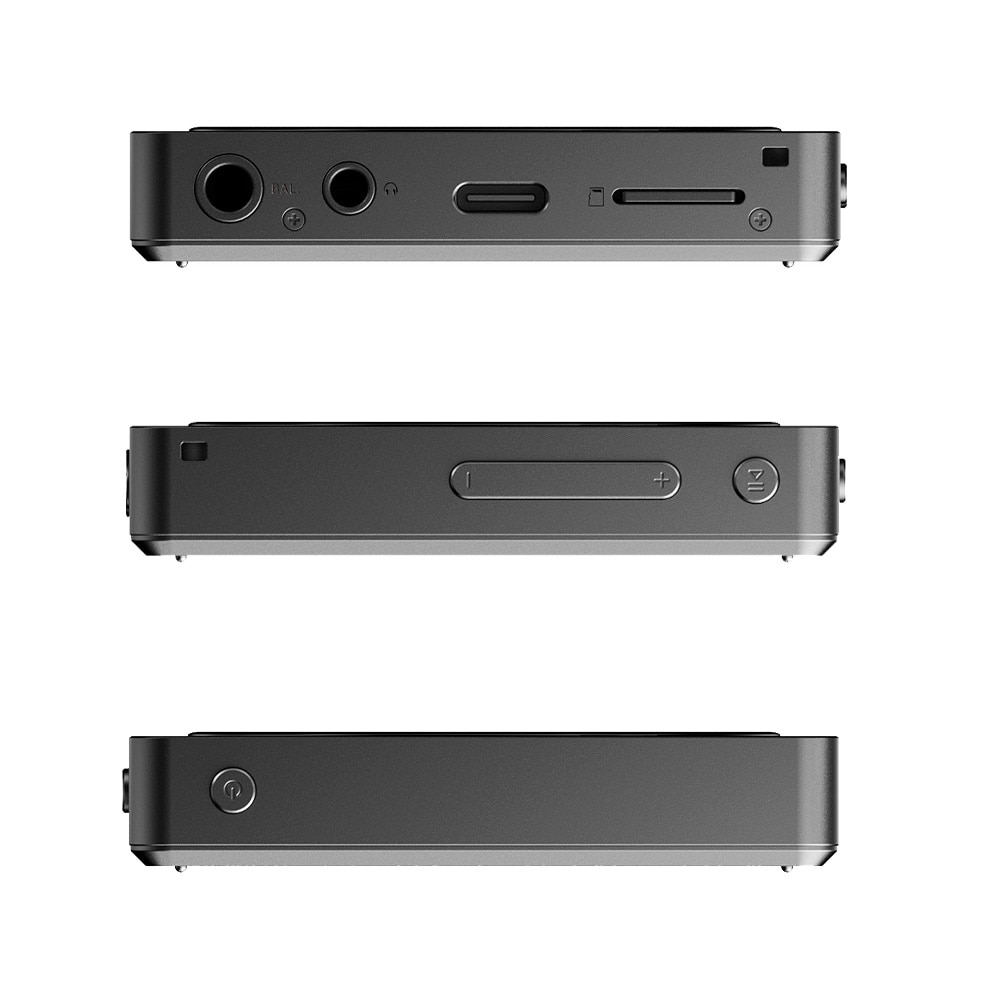 FIIO デジタルオーディオプレーヤー Snowsky DISC ブラック (FIO-SSDISC-B) 《ロゴ入りクロスプレゼント》 ブラック DZONE