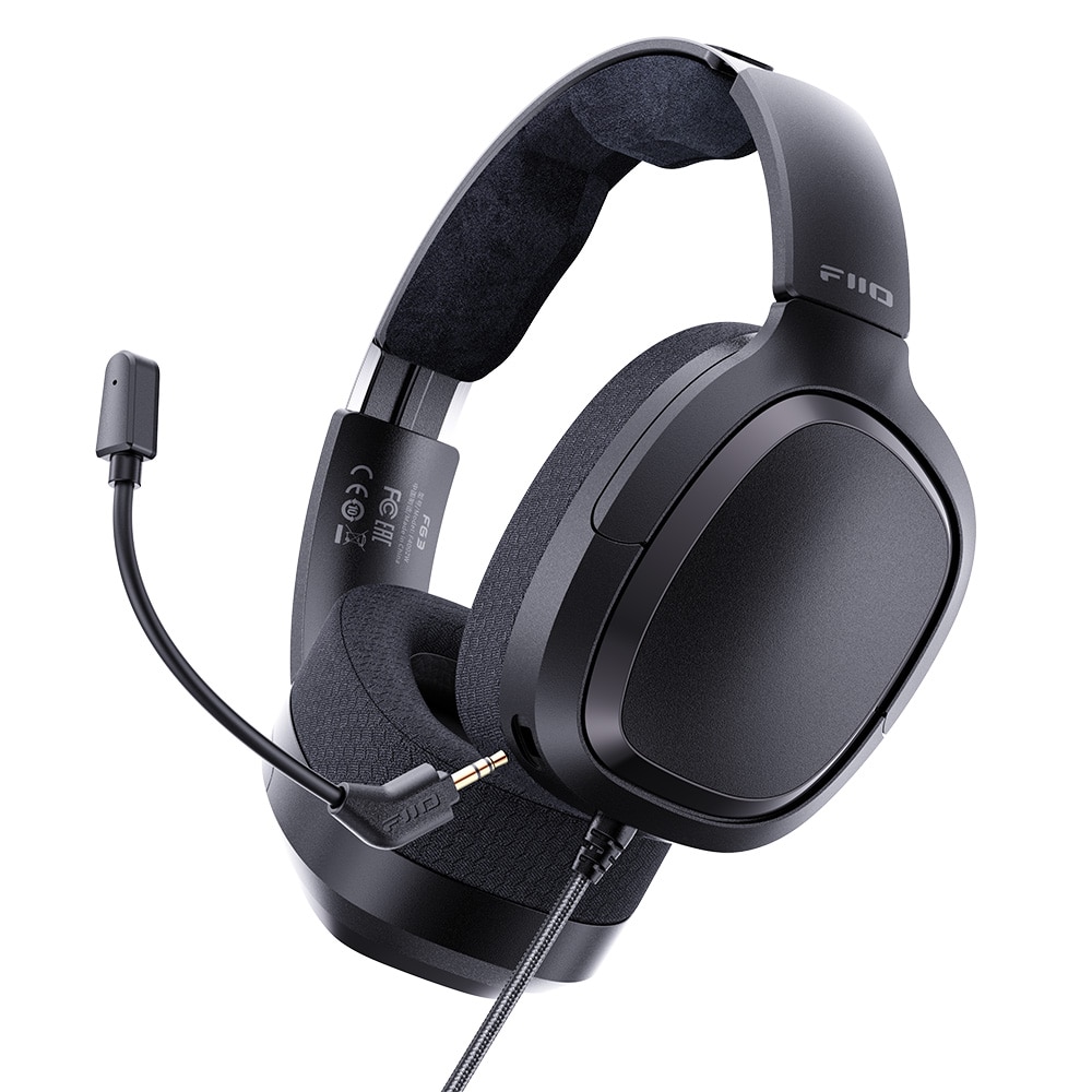 《7/31発売》 FIIO 密閉型 オーバーイ ヤーゲーミング ヘッドセット FG3 (FIO-FG3-B)