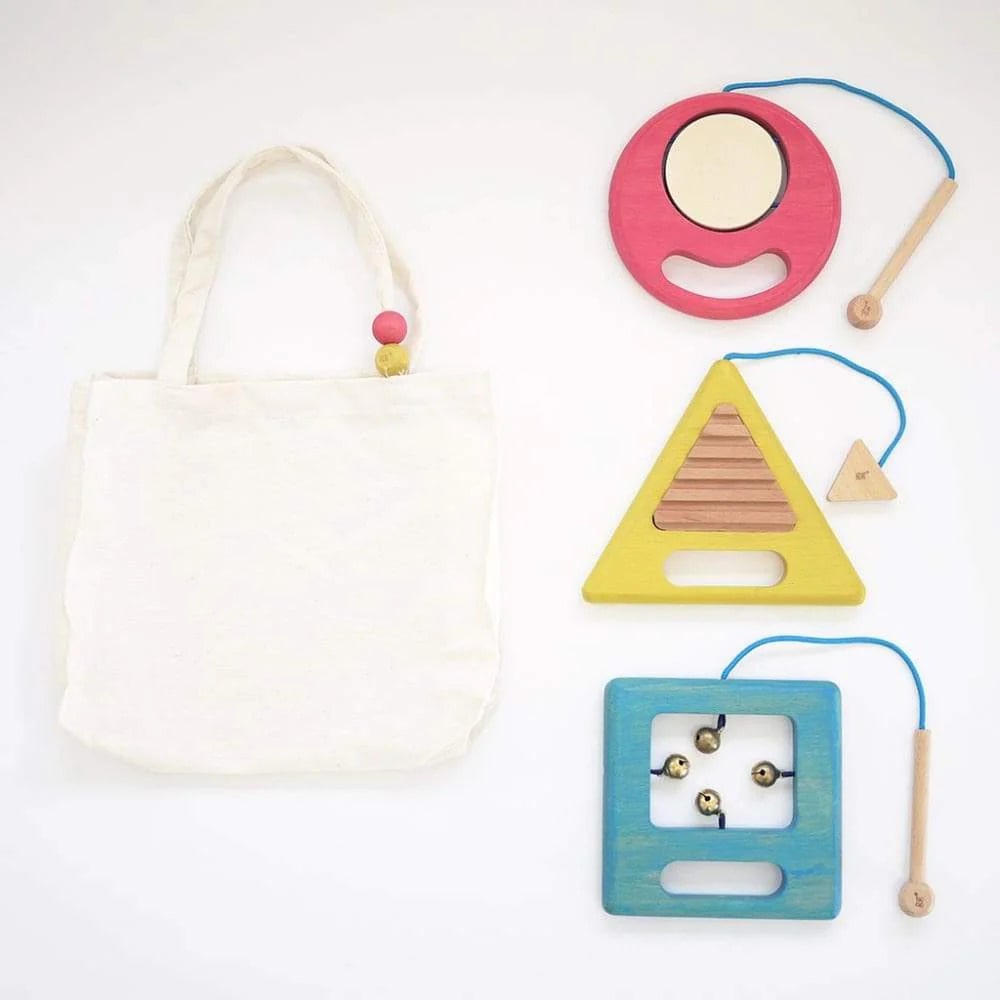 kukkia gg* ◯△□ gakki(ガッキ) ジジ 木のおもちゃ 音が鳴るおもちゃ / 知育玩具