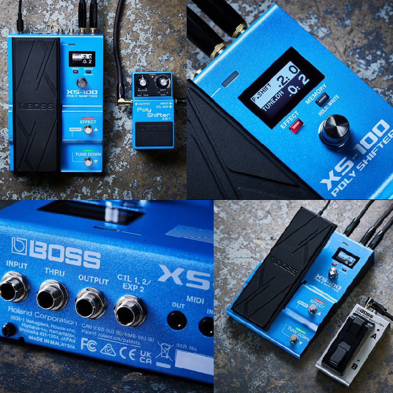 BOSS XS-100 Poly Shifter ピッチ・シフター