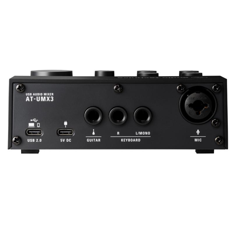 AUDIO-TECHNICA オーディオテクニカ AT-UMX3 USBミキサー + ATH-M30X ヘッドホン