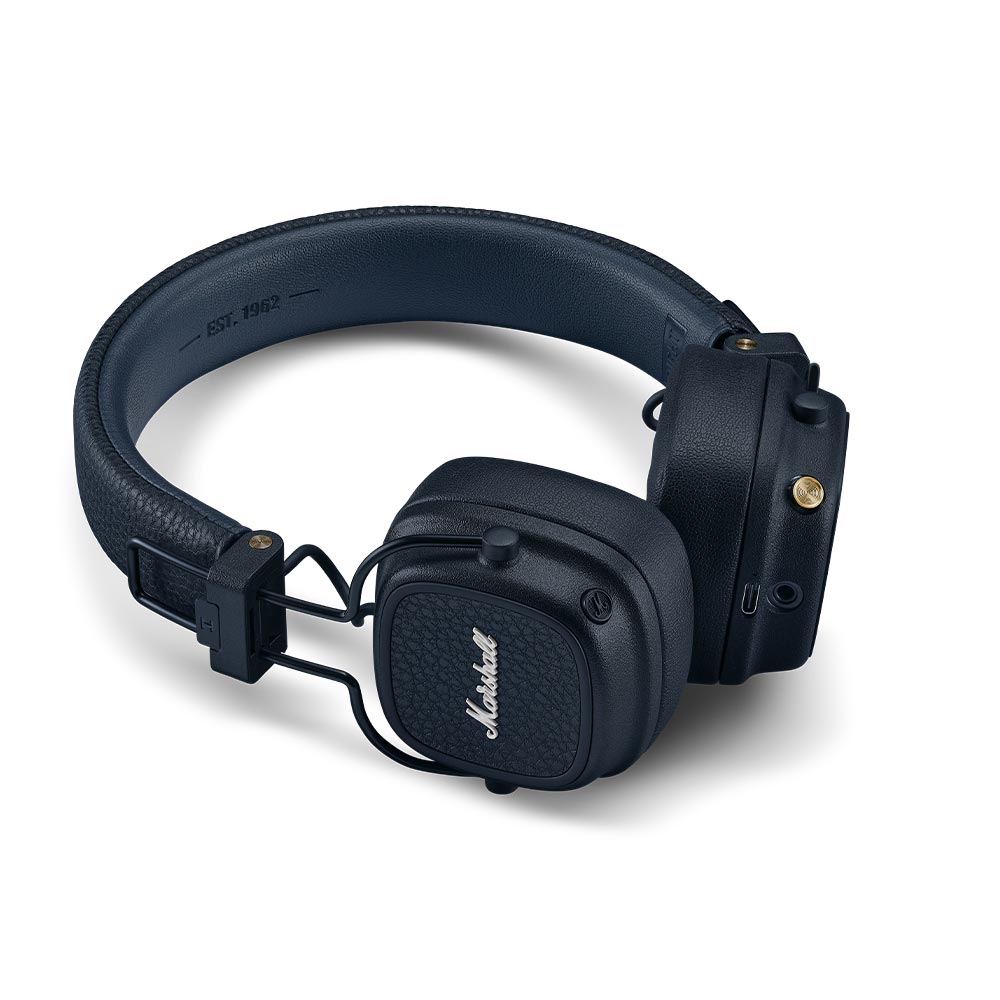 マーシャル ヘッドフォン Major5 ミッドナイトブルー Marshall ヘッドホン メジャー5 Bluetooth LE Audio 対応 Midnight Blue DZONE