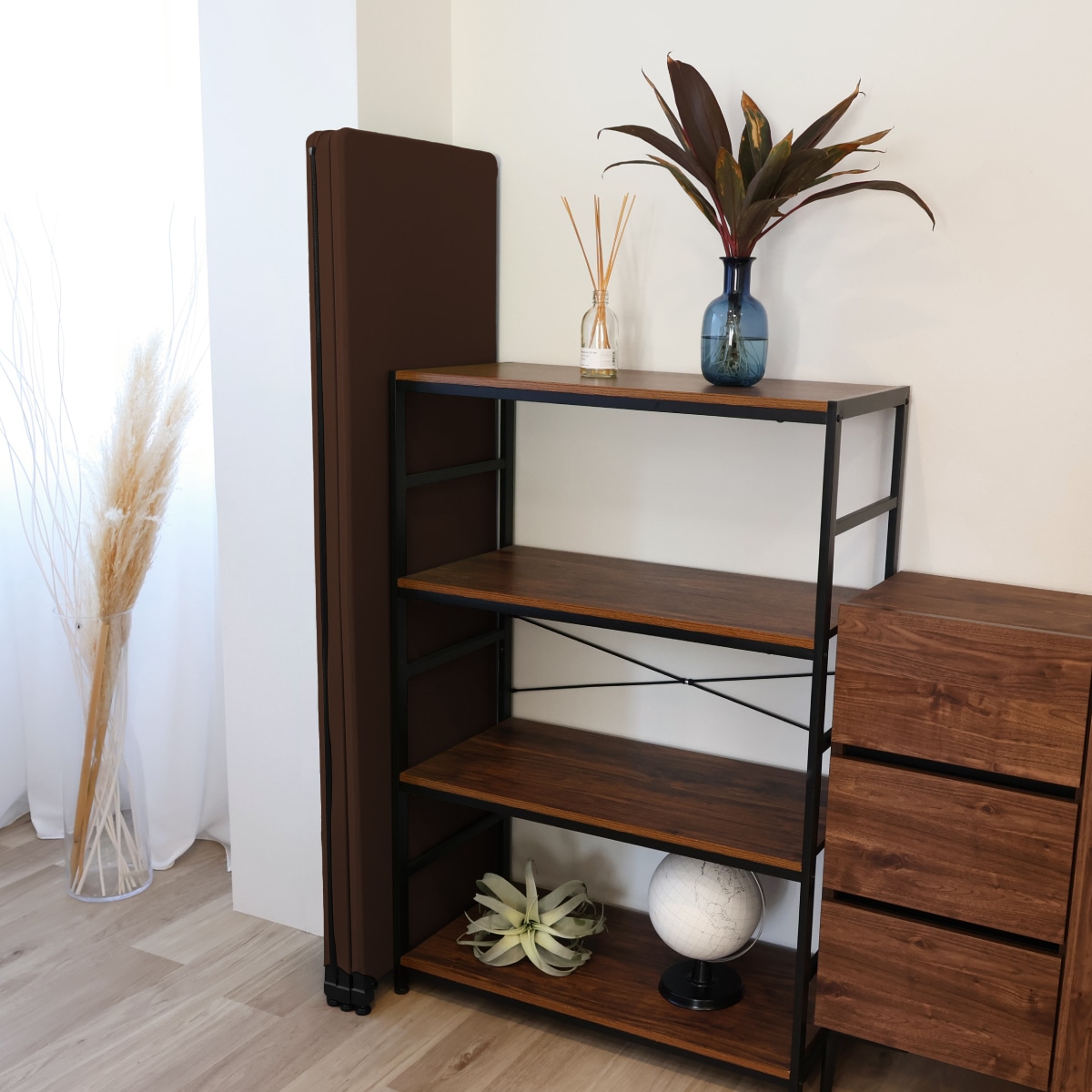 林製作所 オーディオルームパネル GP-03 ブラウン【3連セット】 吸音 パーティション 【沖縄・離島配送不可】【組み立て式】【メーカー直送品】 ブラウン【3連セット】 DZONE