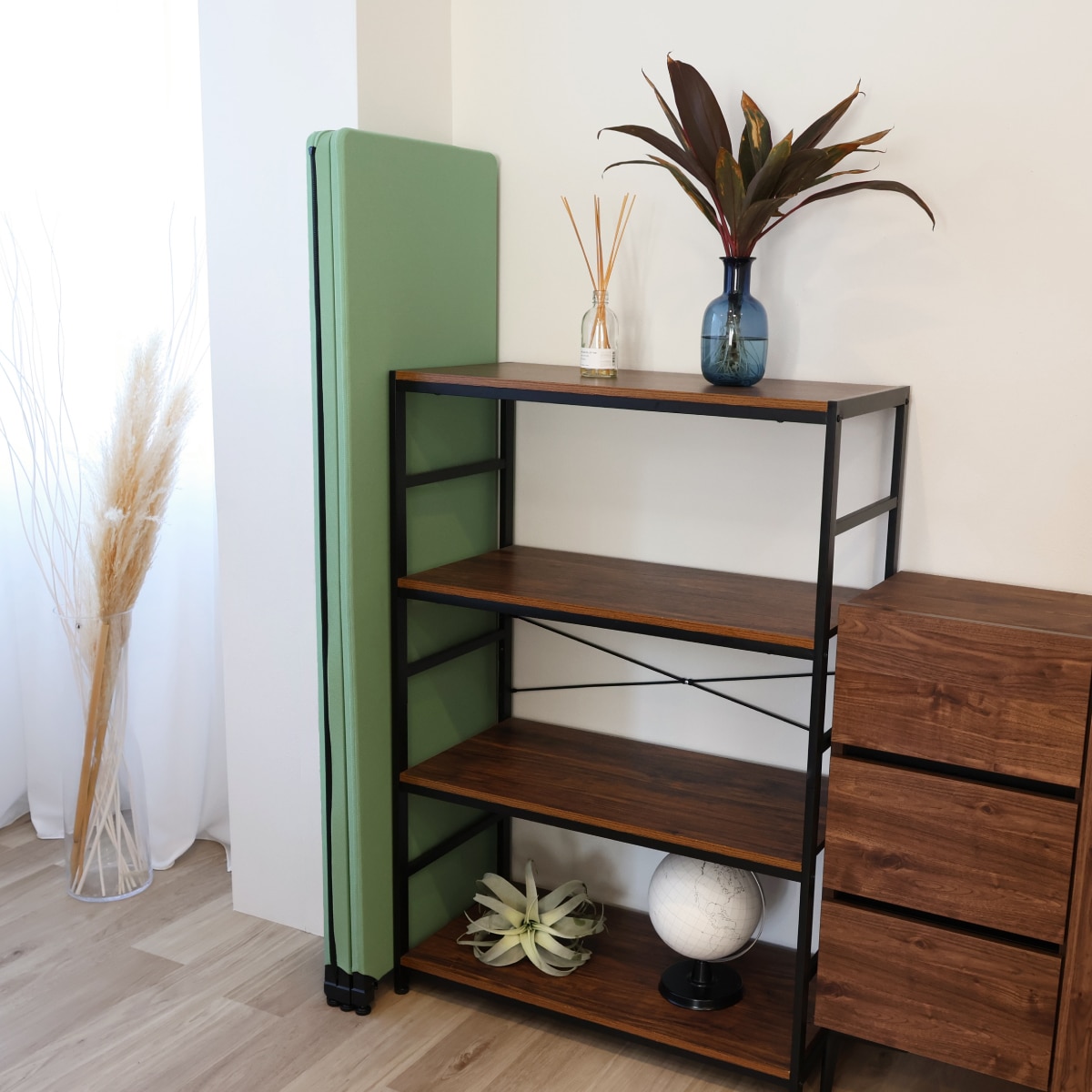 林製作所 オーディオルームパネル GP-03 グリーン【3連セット】 吸音 パーティション 【沖縄・離島配送不可】【組み立て式】【メーカー直送品】 グリーン【3連セット】 DZONE