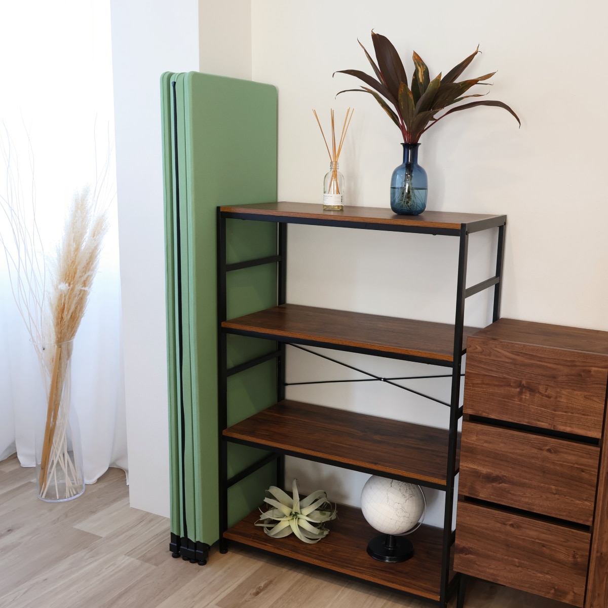 林製作所 オーディオルームパネル GP-04 グリーン【4連セット】 吸音 パーティション 【沖縄・離島配送不可】【組み立て式】【メーカー直送品】 グリーン【4連セット】 DZONE