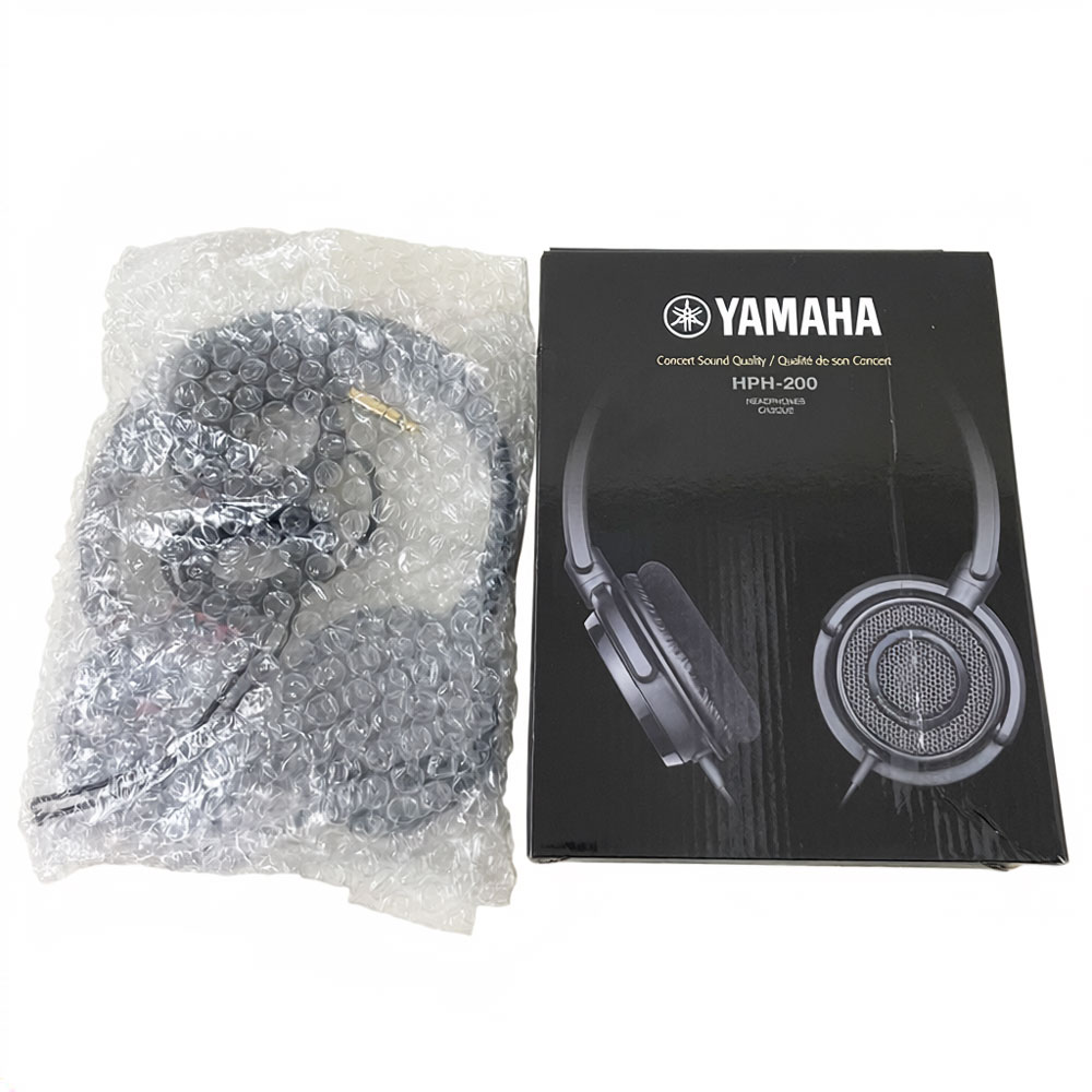 中古品》 YAMAHA ヘッドホン HPH-200 ブラック ヤマハ: PA・オーディオ
