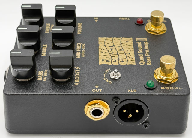 Quad Sound Bass Pre AmpⅡ Limited Black: エフェクター｜三木楽器