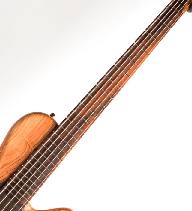 Halo 5strings Olive Top & Beeswing Solomon padouk