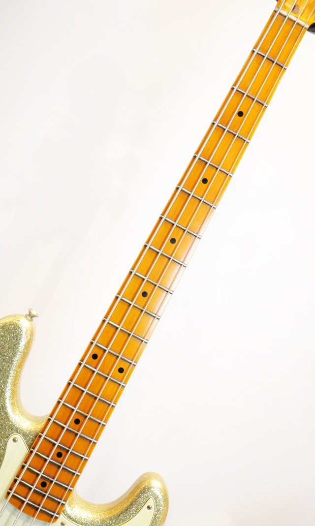 Custom Build J Signature Precision Bass Heavy Relic Champagne Gold
