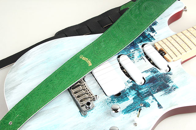 【Special Edition】G-Premium Paisley Slim Green Fade