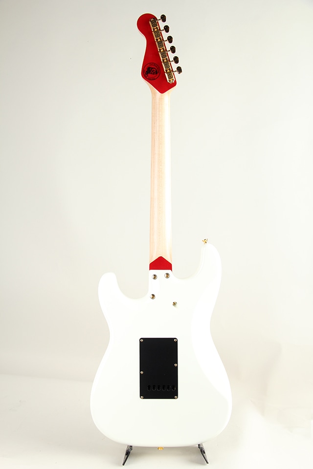 OWL-ST / “DROP”series "Victoria" White Burst w/Paisley