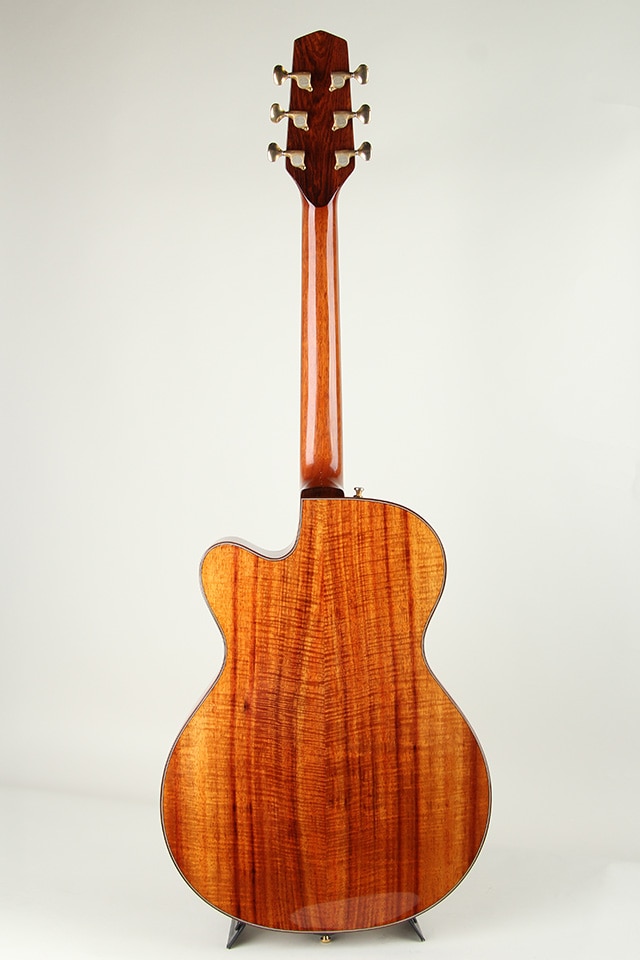 15inch Custom Archtop Figured Koa Back /Natural