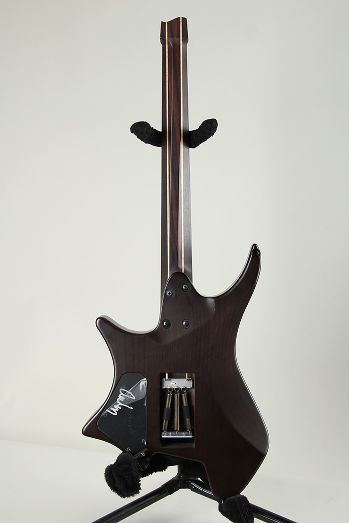 Boden J6 Custom Tremolo Spalted Maple Top Rosewood Neck Trans Black 2021