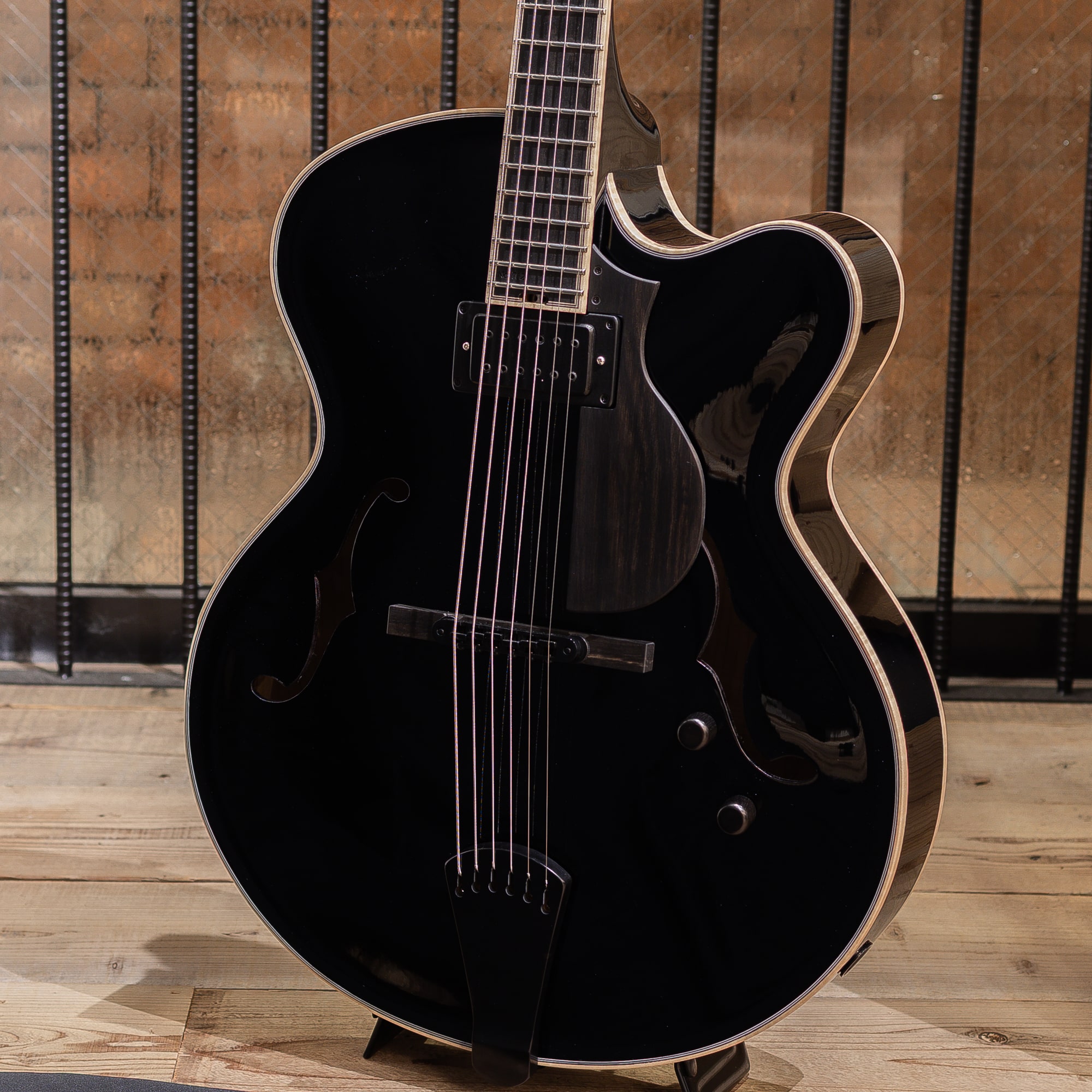 Model 17 Full-hollow Black High Gloss Topcoat S/N:762