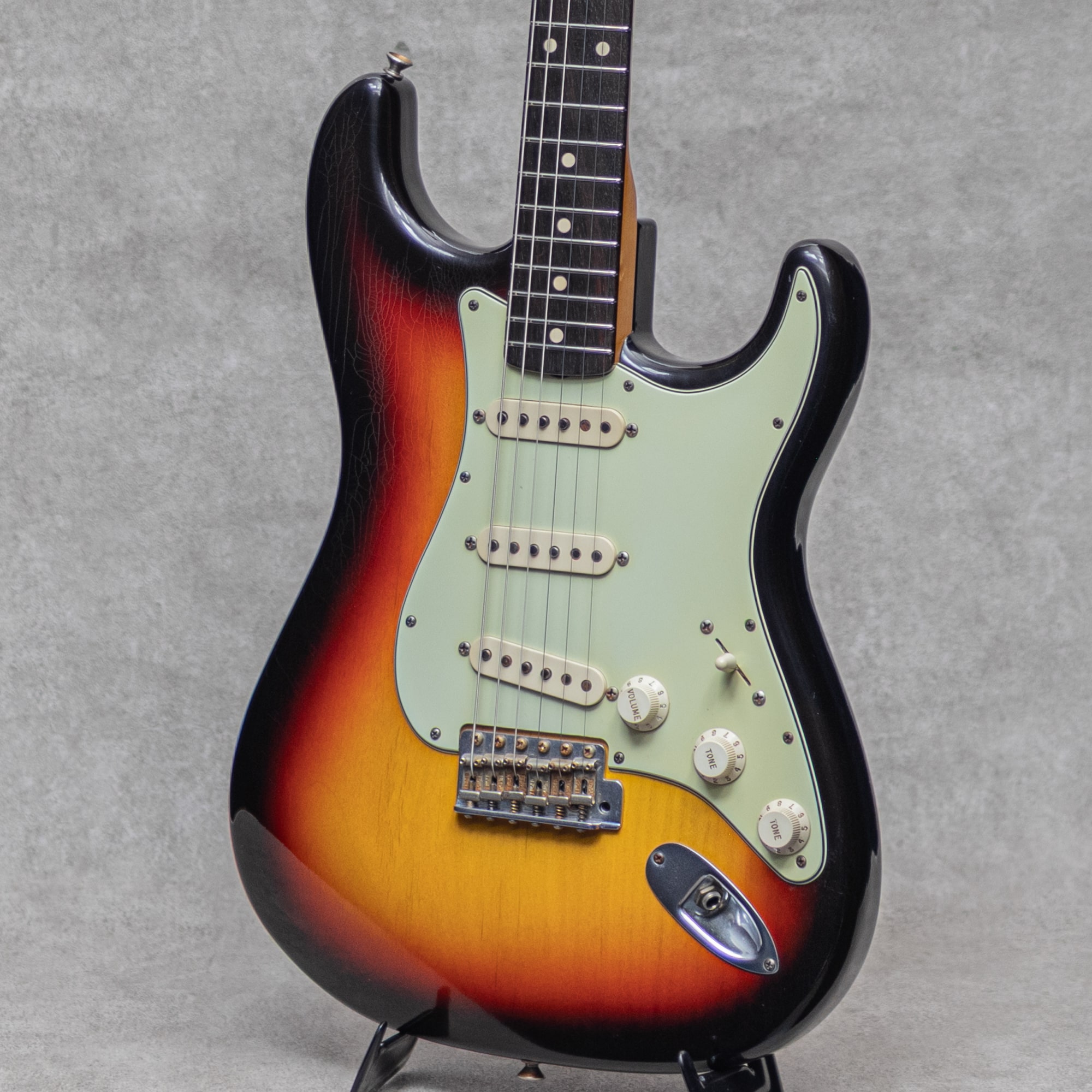 MBS LTD 1960 Stratocaster Relic Brazilian Rosewood FB 3-Color