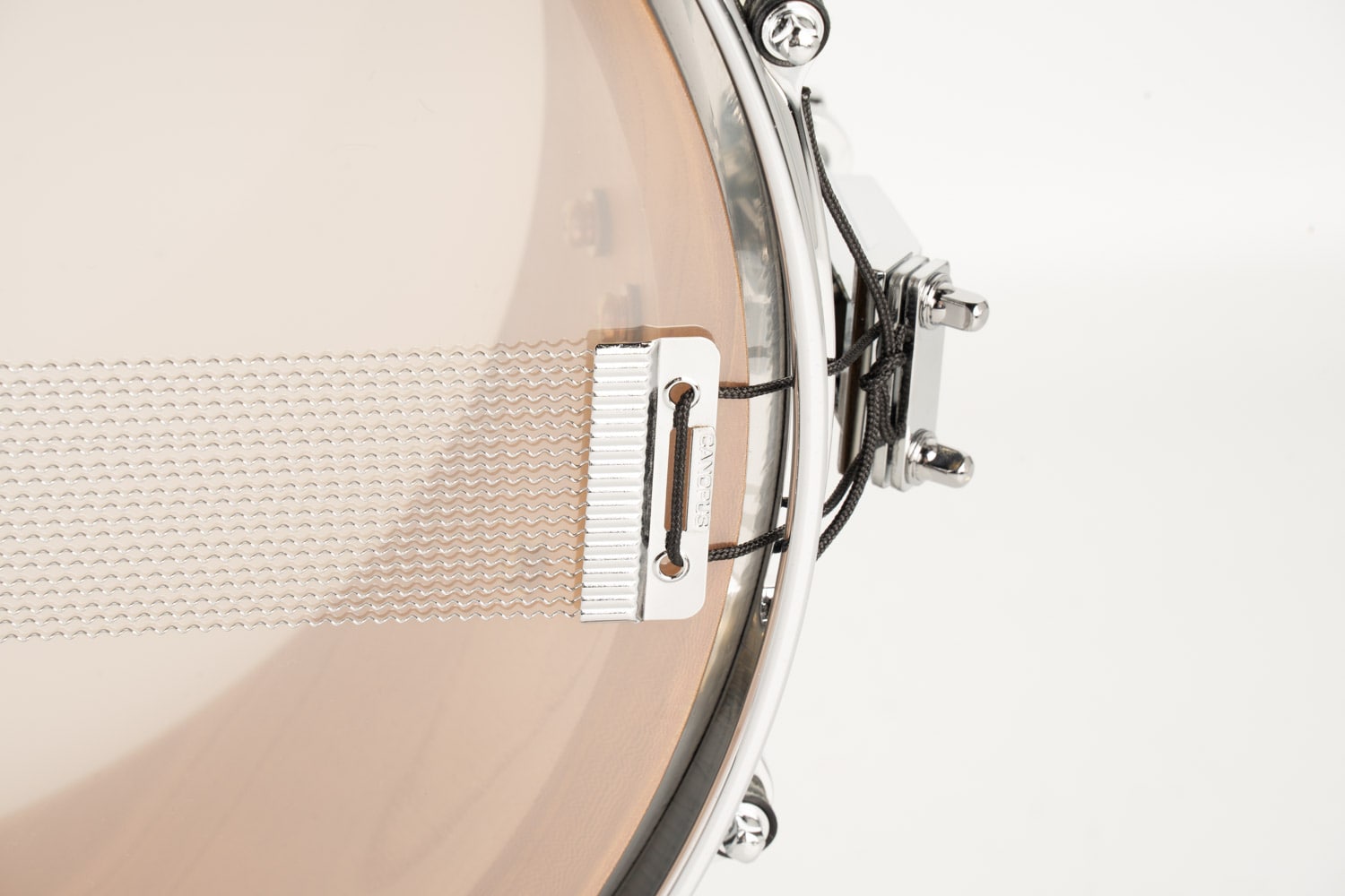 HS-1465 Zelkova Ninja Black Snare Drum / Aerial Case付属 14