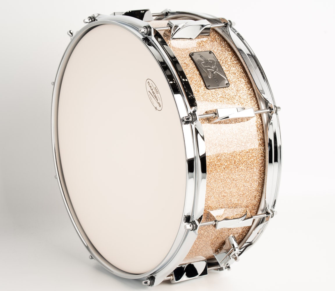 JSM-1455 CPS 刃 YAIBA Maple Snare Drum Champagne Sparkle LQ