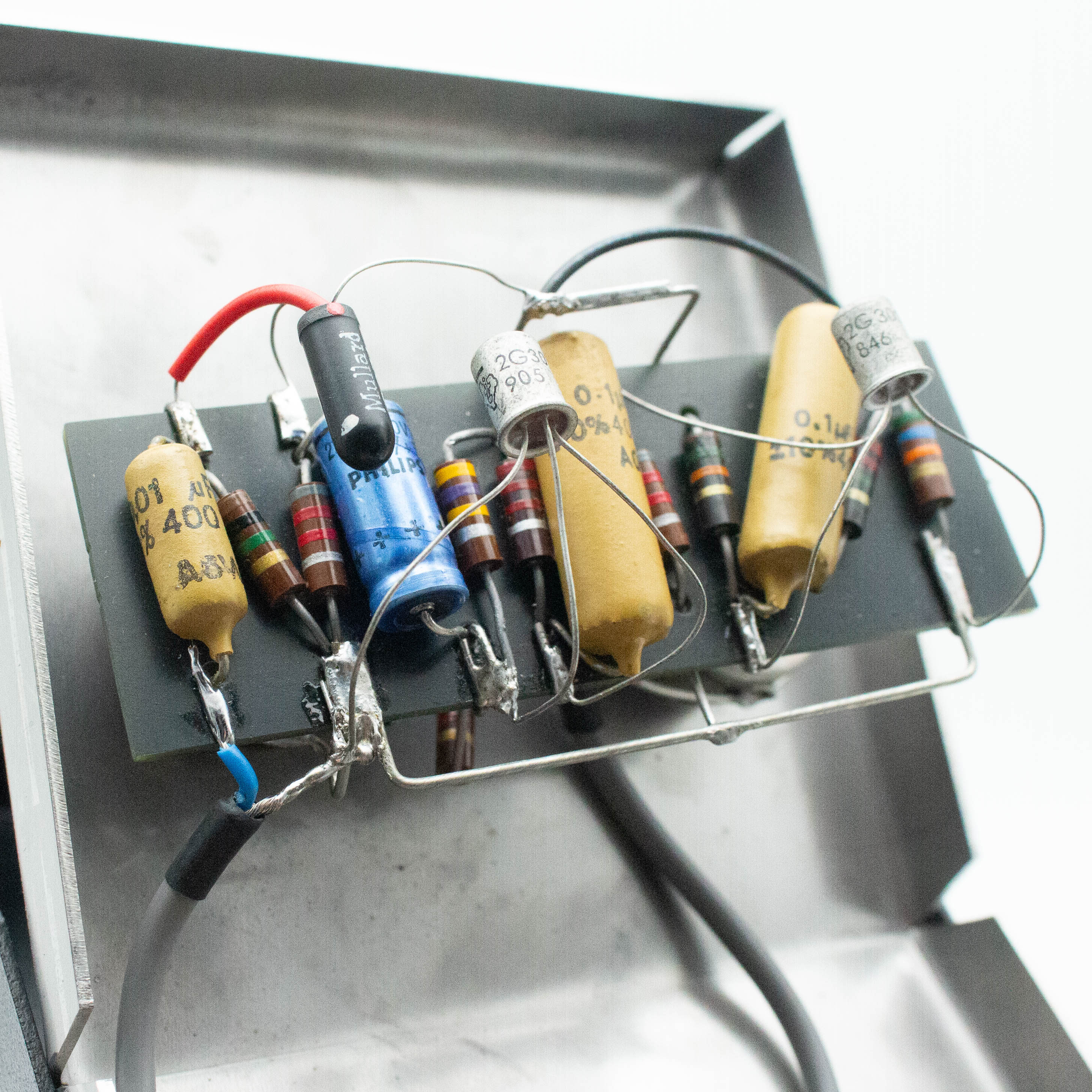 MKI Fuzz Polished Aluminum #62 OC71 / 2G301 / 2G303: エフェクター