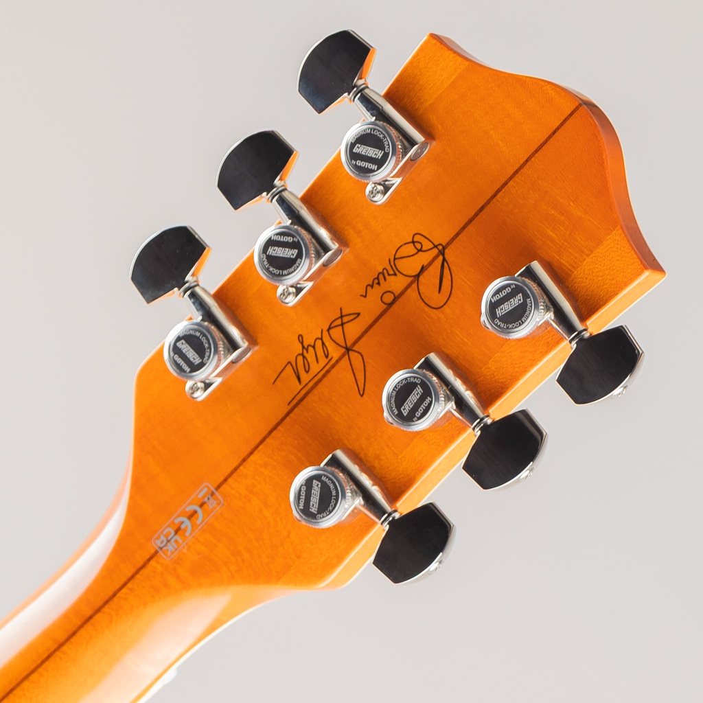 Blitz オレンジグラデーション ギター G6120T-BSSMK Brian Setzer Signature Nashville/Smoke Orange