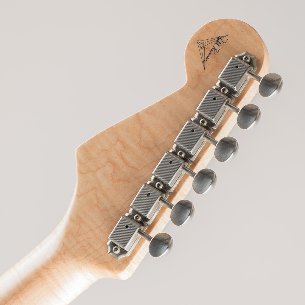 MBS Active Stratocaster NOS Pewter "EC" Style "5A Flame Maple Neck" 2021