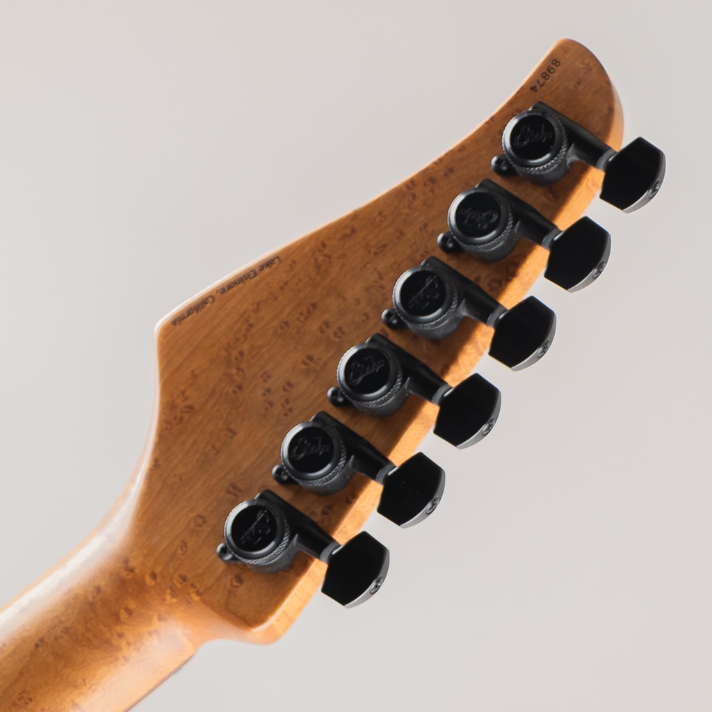 Custom Modern T Antique Black w/Alder Body/3A Roasted Birdseye Maple Neck