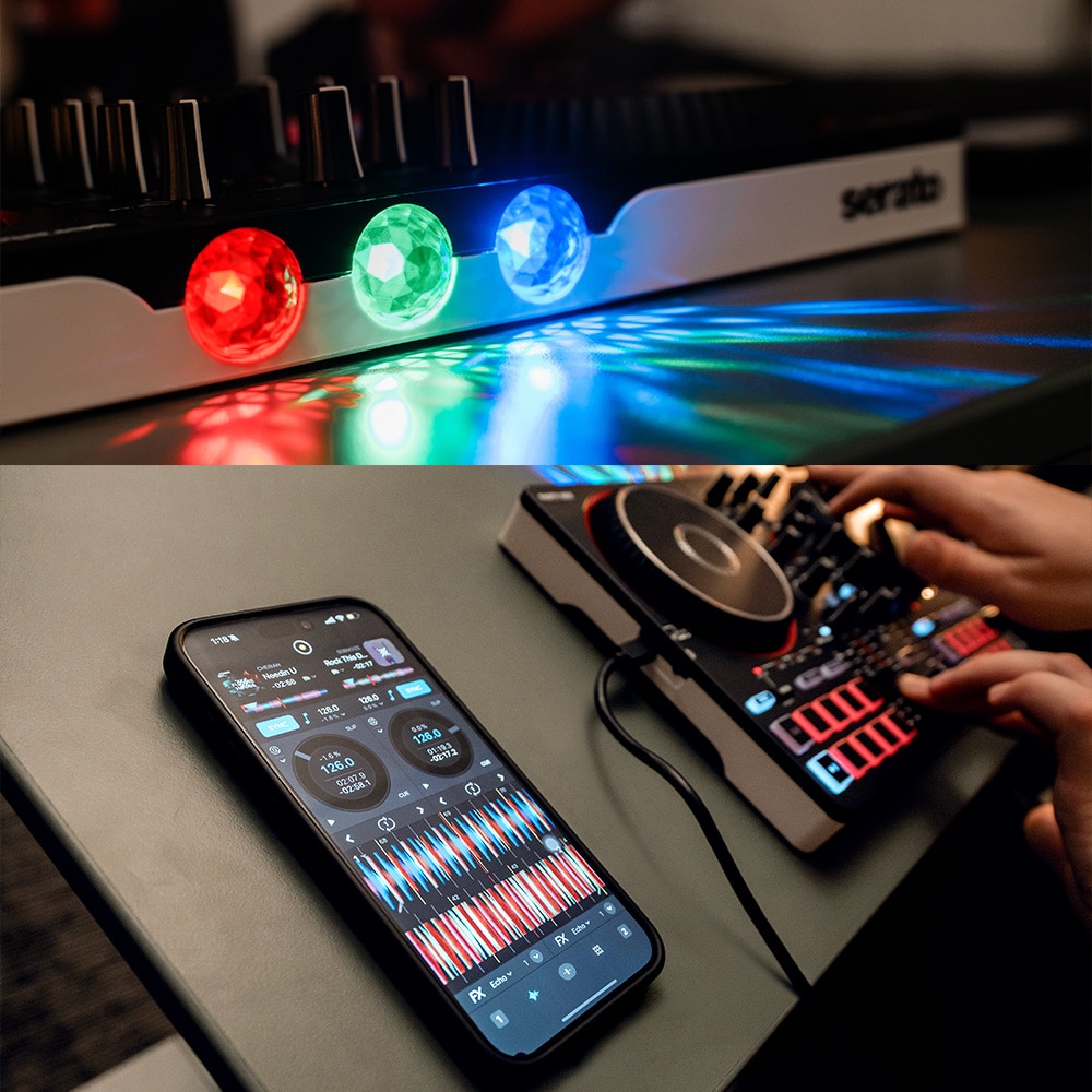 Numark DJコントローラー Party Mix 3 LED搭載 Bluetooth対応