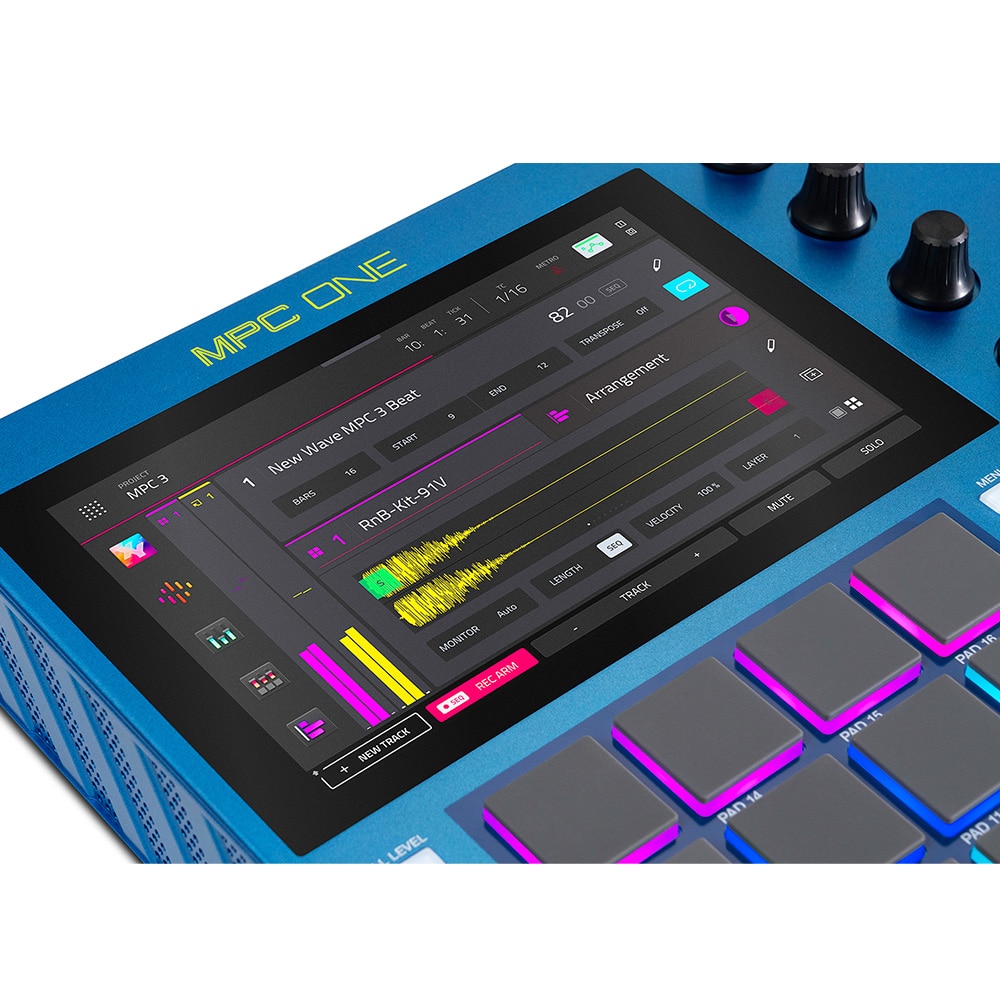 《6月下旬発売》 AKAI アカイ MPC One G2 サンプラー、シーケンサー、エフェクトプロセッサー スタンドアローン