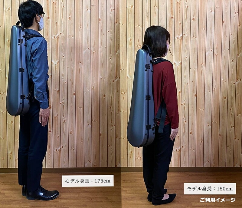 カーボンマック CFV-2S S-OLV サテン オリーブ バイオリンケース カーボンファイバー製 軽量 丈夫 ハードケース