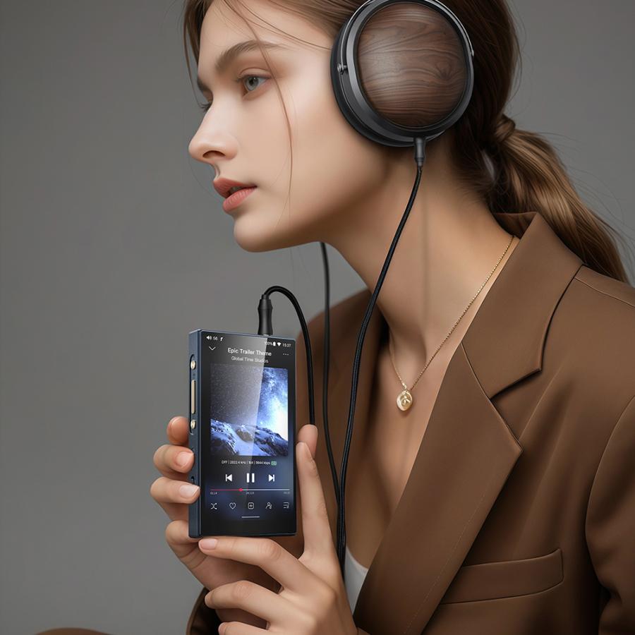 FIIO デジタルオーディオプレーヤー M21 ブルー (FIO-M21-L) 《ロゴ