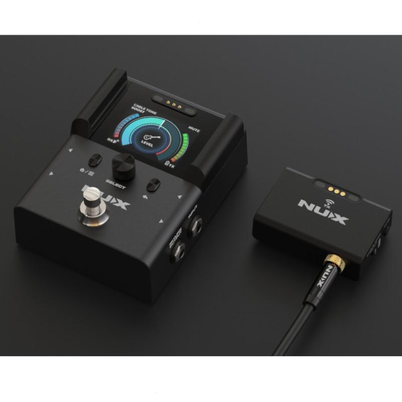 LAST 1台》 NUX B-8 2.4GHz ギター/ベース用ワイヤレスシステム ペダル