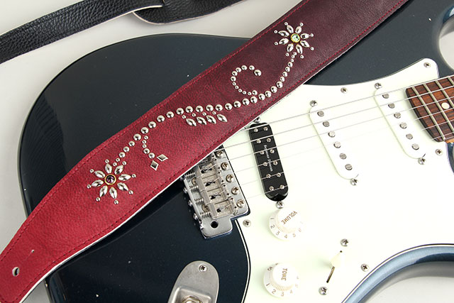 Studs Strap"Margaret" G-Premium Red Fade