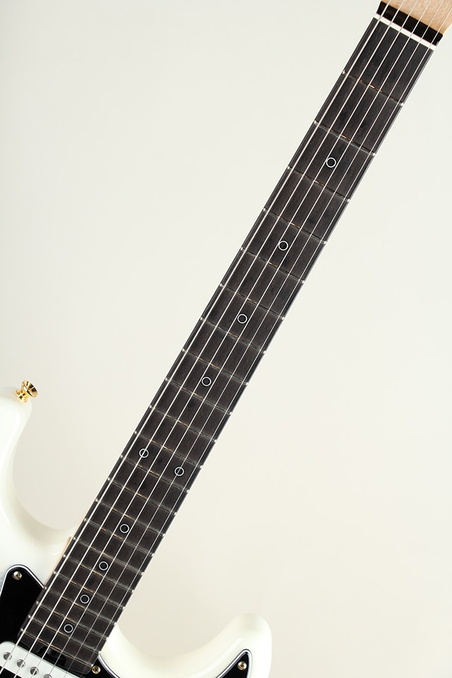 OWL-ST / “DROP”series "Victoria" White Burst w/Paisley