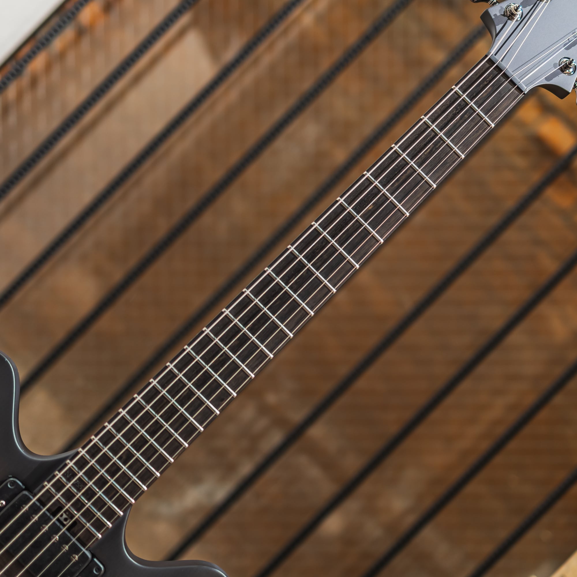 Model 35 Chambered Semi-hollow Black Smoke Sunburst Stain S/N:755