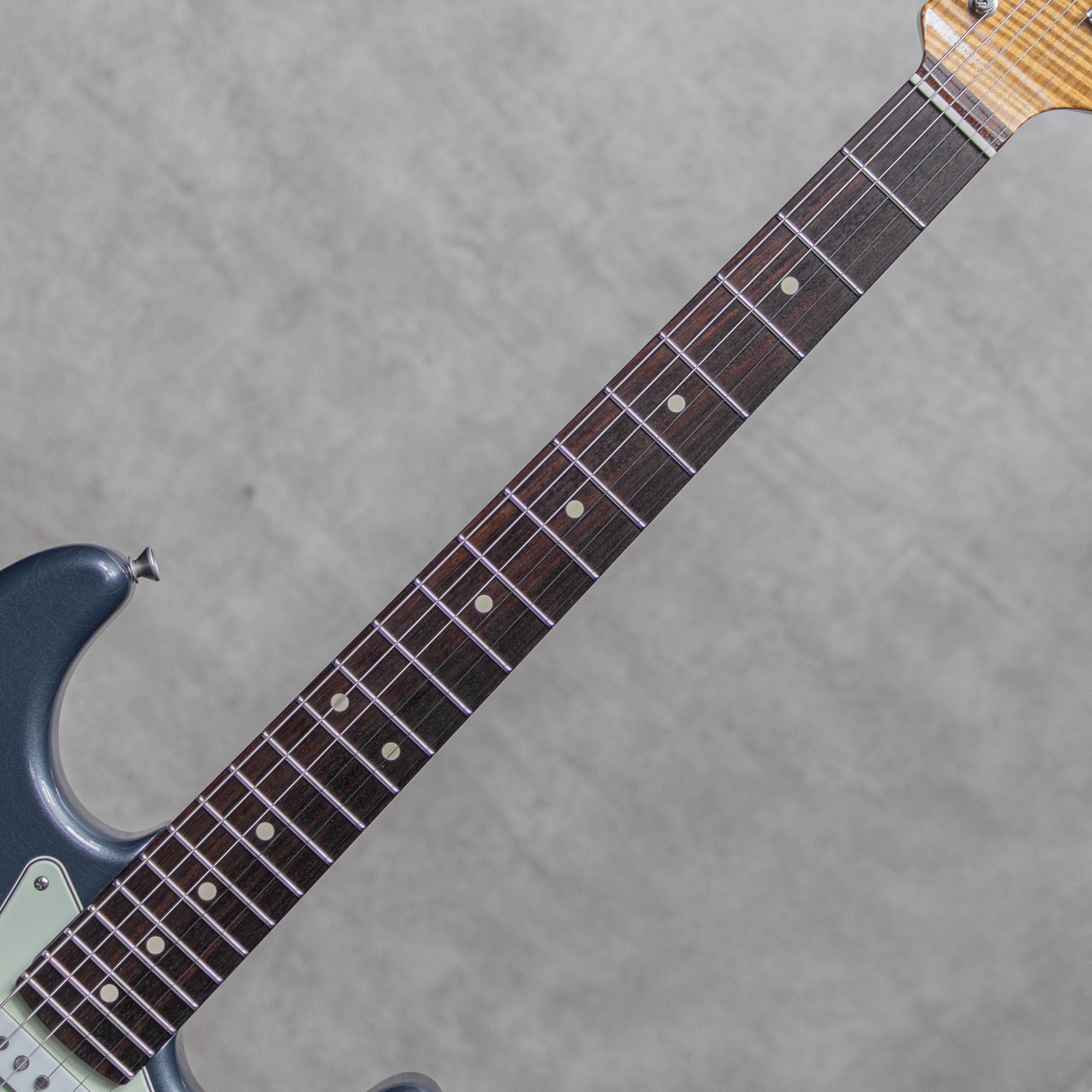 XSC-1 Master Grade Roasted Flame Maple Neck Charcoal Flost Metalic Light Aging/ 2024
