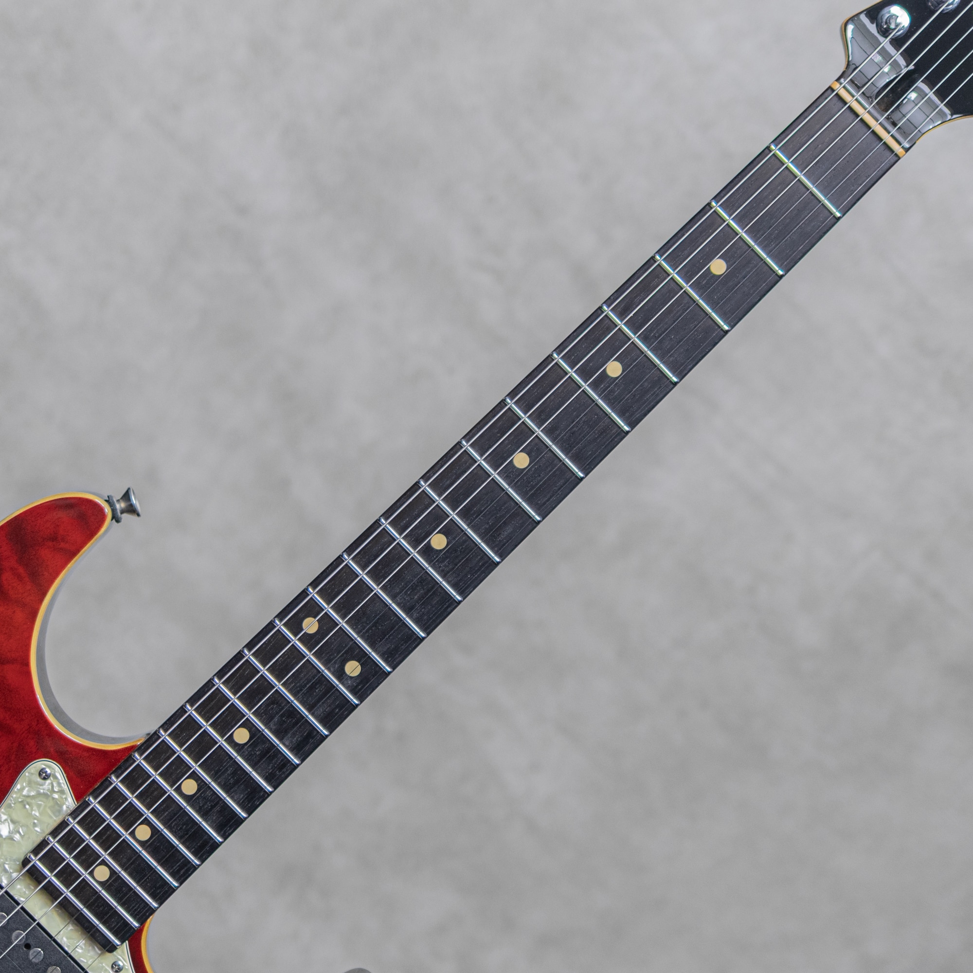 Hollow Drop Top Classic Cajun Red with Binding / 2005