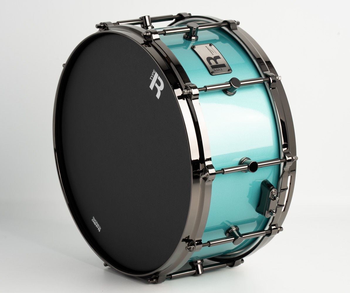 MTR-1465-DH / Type-R “BULLET” -Maple 10ply- Turquoise Metallic