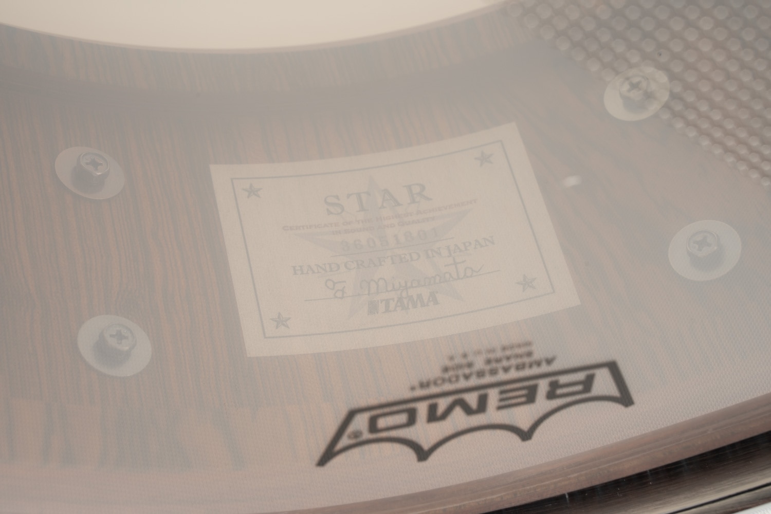 TBS1455S DKR STAR Bubinga / Dark Red Cordia