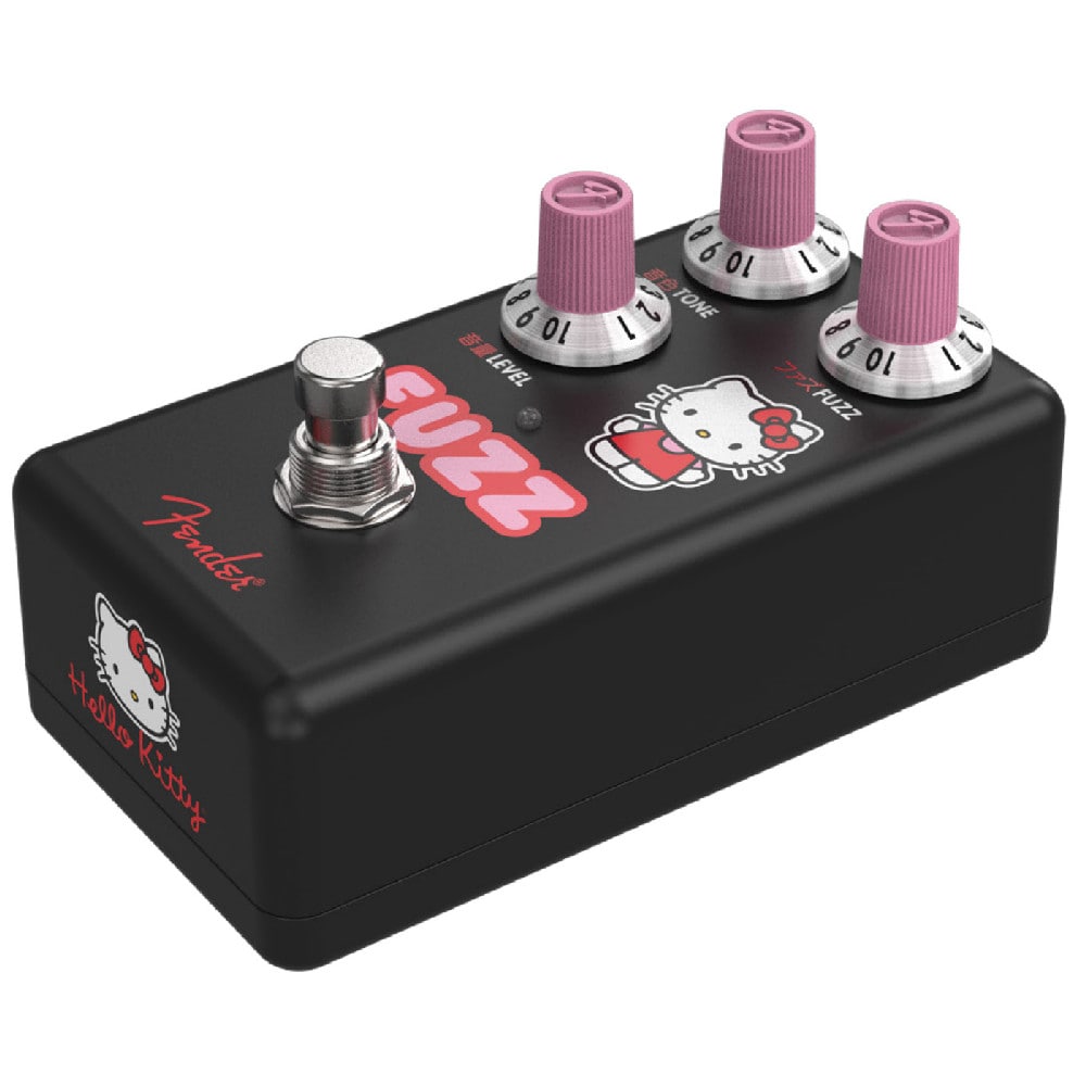 【新品・未開封】Fender Kitty Fuzz キティ　ファズ　エフェクター Fender® x Hello Kitty® Fuzz Pedal Black