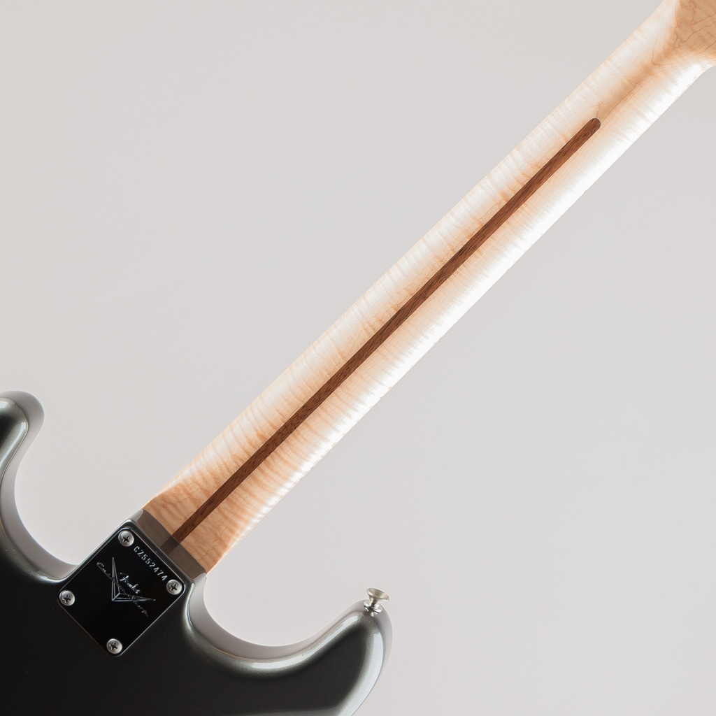 MBS Active Stratocaster NOS Pewter "EC" Style "5A Flame Maple Neck" 2021