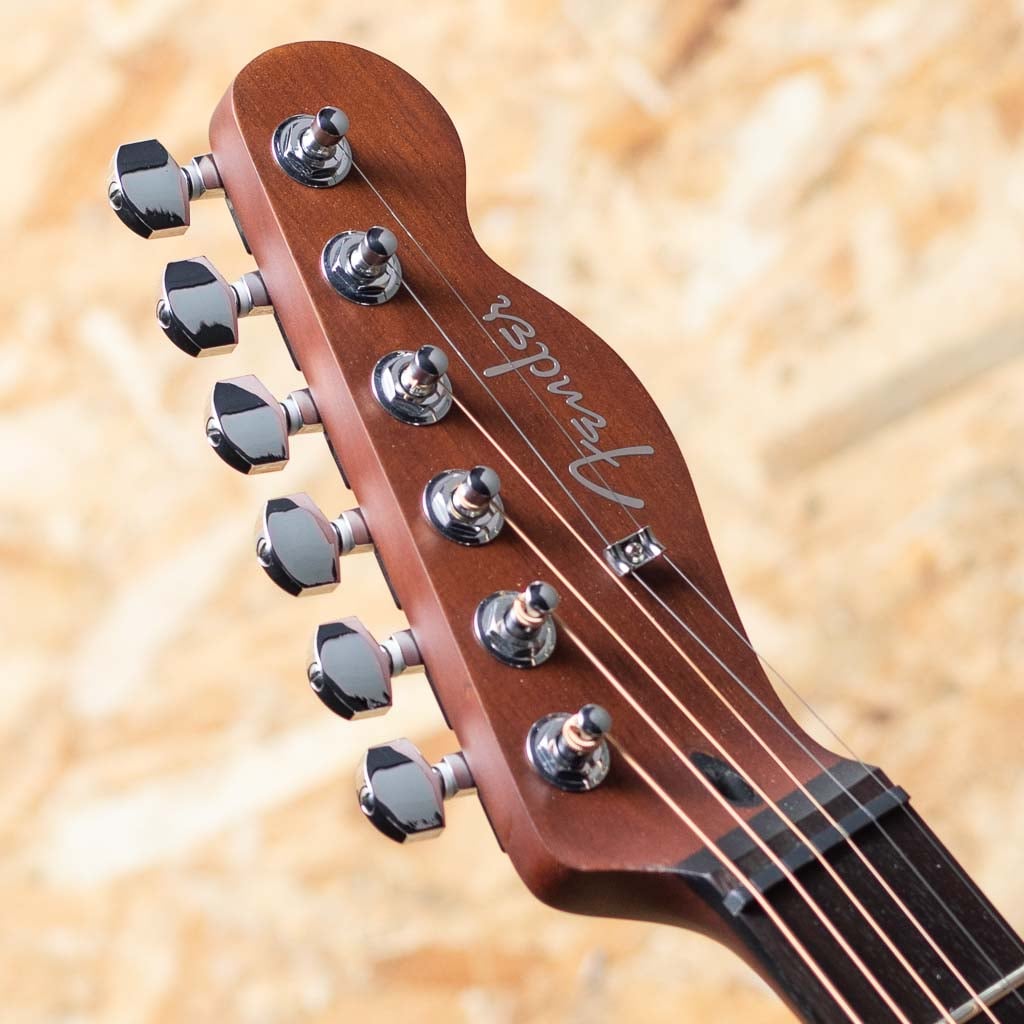 FSR Acoustasonic Standard Telecaster Charcoal Frost Metallic
