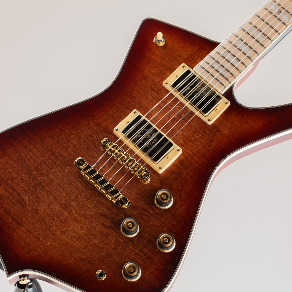 IC420MFM / Caramel Burst Low Gloss